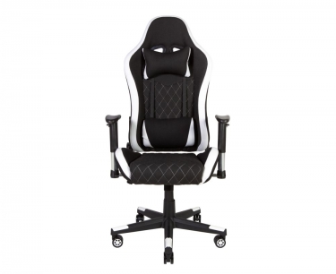 Игровое кресло Норден RF-8106B fabric Черный/Белый