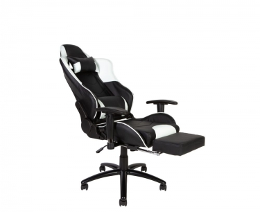 Игровое кресло Норден Lotus GTS RF-8066F Черный/Белый