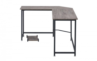 Угловой письменный стол ESF KIWI Черный дуб BLACK OAK