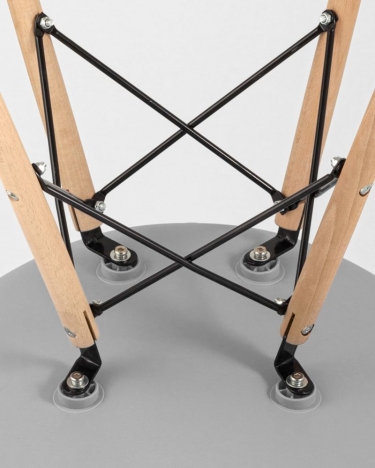 Стул Stool Group Eames DSW 4 шт. Темно-серый