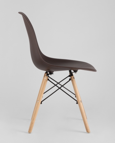 Стул Stool Group Eames DSW 4 шт. Коричневый