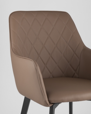 Стул Stool Group Прайм экокожа Коричневая