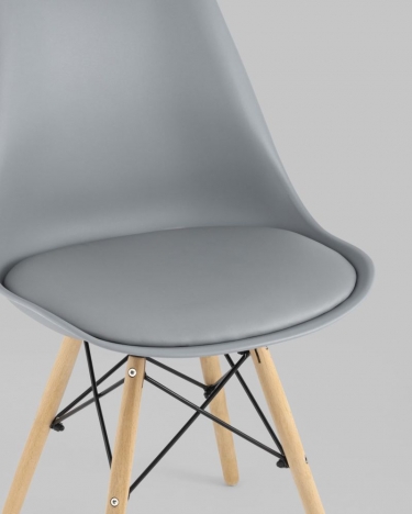 Стул Stool Group Eames Soft Серый