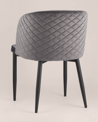 Стул Stool Group Оскар NEW велюр Серый