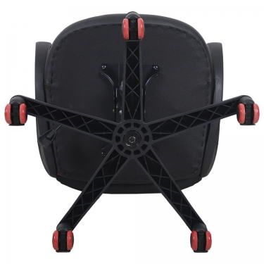Кресло компьютерное BRABIX BRABIX Flame GM-004 экокожа Черное/красное