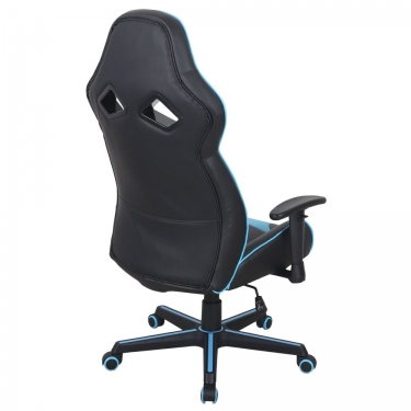 Кресло компьютерное BRABIX BRABIX Storm GM-006 Черное/голубое
