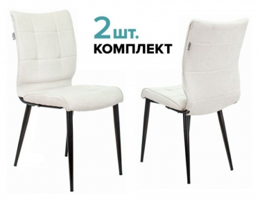 Стулья для кухни Бюрократ Бюрократ KF-4 Молочный Velvet 20 2 шт.