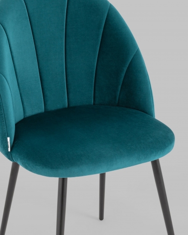 Стул для кухни Stool Group Логан NEW велюр Изумрудный