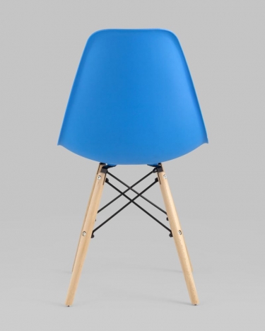 Комплект из четырех стульев Stool Group Style DSW 4 шт. Циан