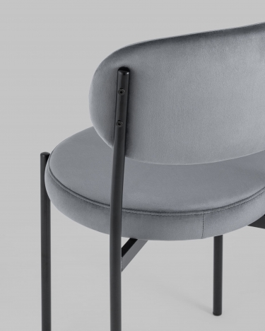 Стул для кухни Stool Group Бриф велюр Серый
