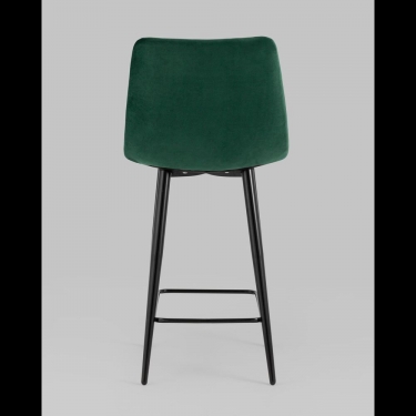 Стул полубарный Stool Group Джанго велюр Зеленый