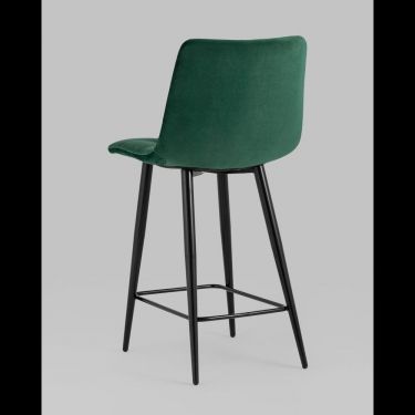 Стул полубарный Stool Group Джанго велюр Зеленый