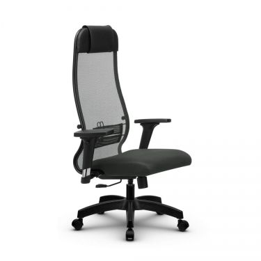 Офисное кресло Метта МЕТТА Комплект 18/2D, Основание 17831 Серый Dark Gray