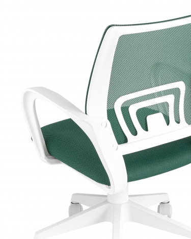 Кресло компьютерное Stool Group TopChairs ST-BASIC-W Зеленый