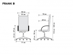 Кресло руководителя POINTEX FRANK B
