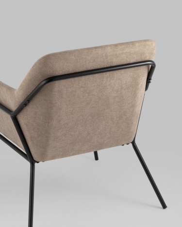 Кресло Stool Group Шелфорд Бежевое