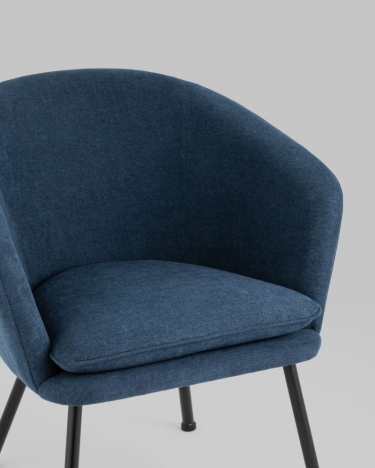 Кресло Stool Group Декстер Синее