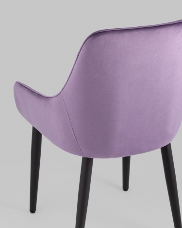 Стул Stool Group Диана велюр Пыльно-фиолетовый
