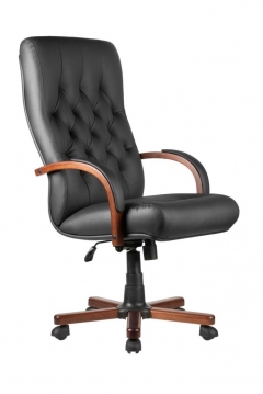 Кресло руководителя Рива Riva Chair M 175 A Черный