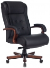 Кресло руководителя Бюрократ Бюрократ T-9926WALNUT/BLACK
