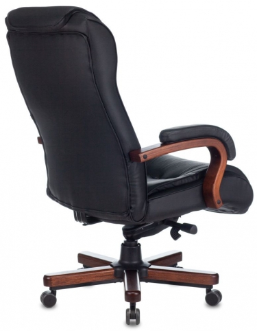 Кресло руководителя Бюрократ Бюрократ T-9926WALNUT/BLACK
