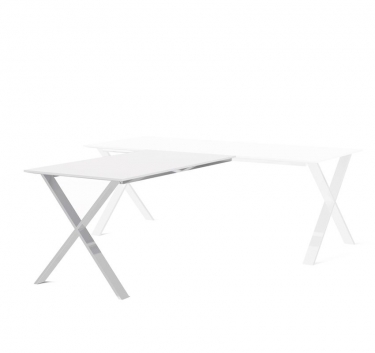 Брифинг-приставка Profoffice ANCONA 107 301 f.white0032 Белый Хром