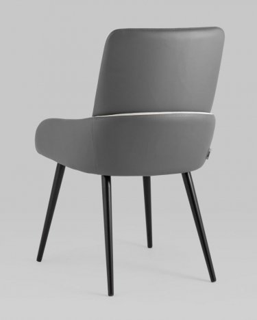 Стул Stool Group Мюнхен экокожа Серый