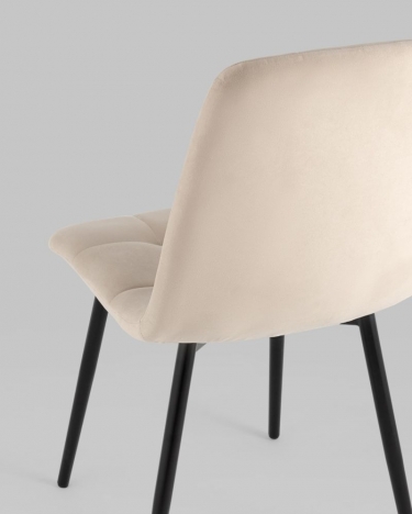 Стул Stool Group Oliver велюр Бежевый