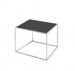 Стол кофейный Profoffice FESTA 4040 black chrome Черный Хром