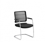 Кресло для посетителей Profoffice AIRPAD 5С35 Черное