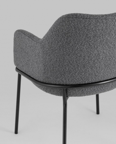 Стул Stool Group Кози ткань букле Темно-серый