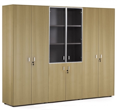 Кресло на черных опорах без подлокотников Profoffice PINKO plastic 4legs black Montana 804 noArms Серый Черный