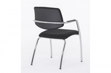 Кресло на 4-х опорах Profoffice Urban 4legs SLW 50 Черный Хром