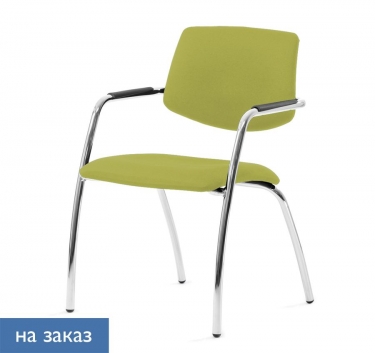 Кресло на 4-х опорах Profoffice Urban 4legs Kiton 08 Зеленый Хром