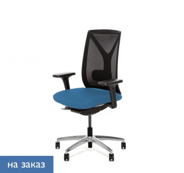 Кресло Profoffice DION Mesh Bl 870 1D black SLW 58 Голубой Черный