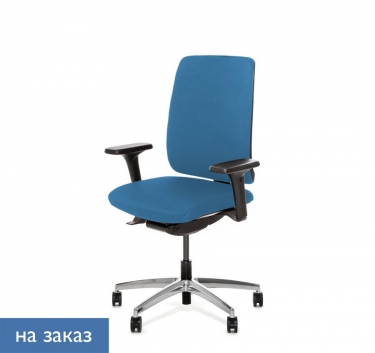 Кресло офисное Profoffice DION 870 1D alum SLW 58 Голубой Хром