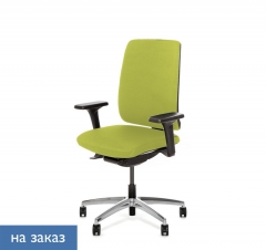 Кресло офисное Profoffice DION 870 1D alum Kiton 08 Зеленый Хром