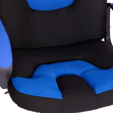 Кресло Tetchair NEO 2 22 ткань Черный/синий 2603/2601
