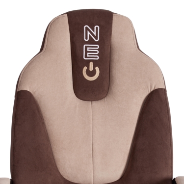 Кресло Tetchair NEO 2 22 флок Коричневый/бежевый 6/7