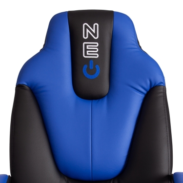 Кресло Tetchair NEO 2 22 экокожа Черный/синий 36-6/36-39