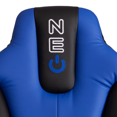 Кресло Tetchair NEO 2 22 экокожа Черный/синий 36-6/36-39