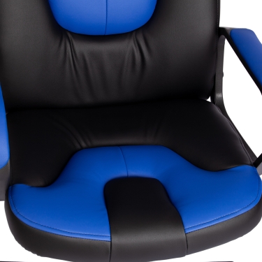 Кресло Tetchair NEO 2 22 экокожа Черный/синий 36-6/36-39