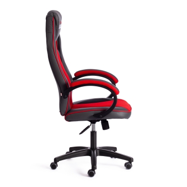 Кресло Tetchair RACER GT new кож/зам/ткань, металлик/красный, 36/08