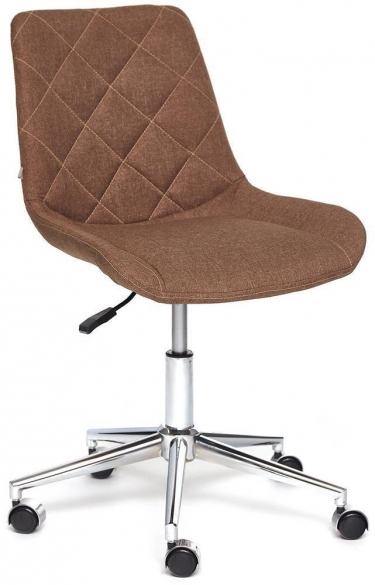Кресло Tetchair STYLE ткань, коричневый, F25