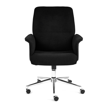 Кресло Tetchair YORK флок , черный, 35