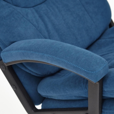 Кресло Tetchair COMFORT LT флок , синий, 32
