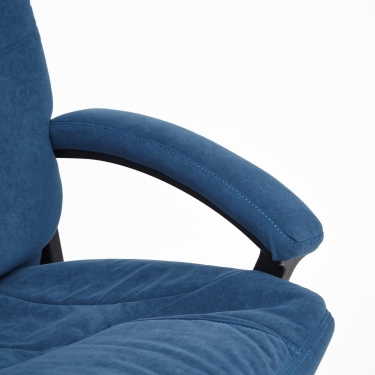 Кресло Tetchair COMFORT LT флок , синий, 32