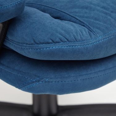 Кресло Tetchair COMFORT LT флок , синий, 32