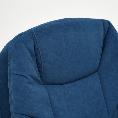 Кресло Tetchair COMFORT LT флок , синий, 32