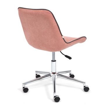 Кресло Tetchair STYLE флок , розовый, 137